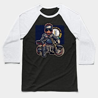 Kentucky Motorcycle Bigfoot Baseball T-Shirt